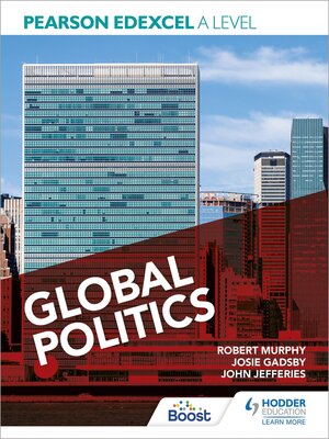 cover image of Pearson Edexcel a Level Global Politics